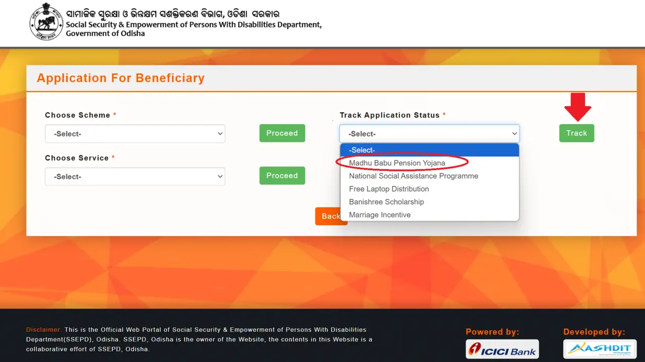 Madhu Babu Pension Yojana 2025: Check Application Status @ssepd.gov.in। ओडिशा मधु बाबू पेंशन योजना 5 Madhu Babu Pension Yojana