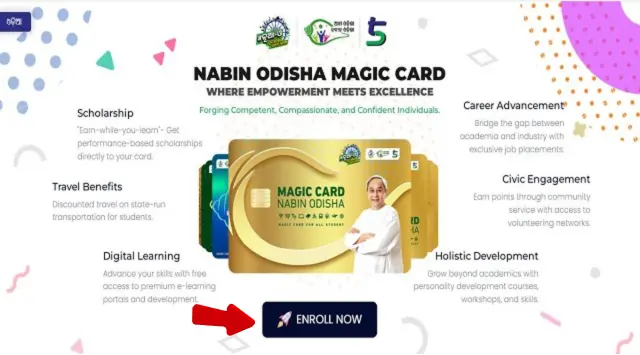 Magic Card Apply online @ magiccard.odisha.gov.in using SAMS barcode number 2 Magic Card Apply